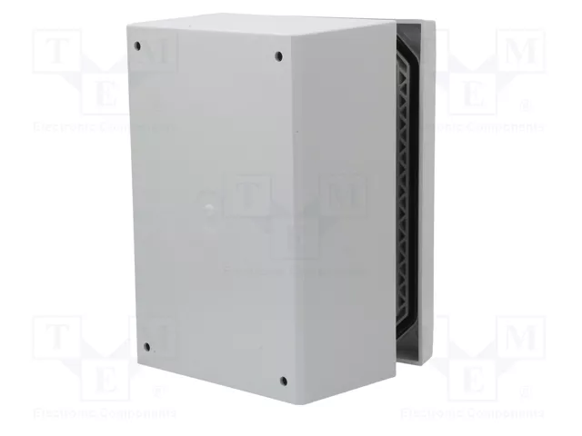 FIBOX ARCA Carcasa de pared de policarbonato gris