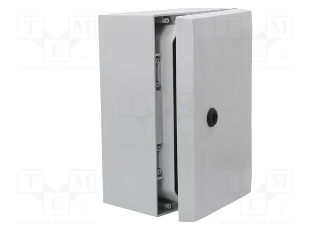 FIBOX ARCA Carcasa de pared de policarbonato gris