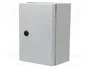FIBOX ARCA Carcasa de pared de policarbonato gris