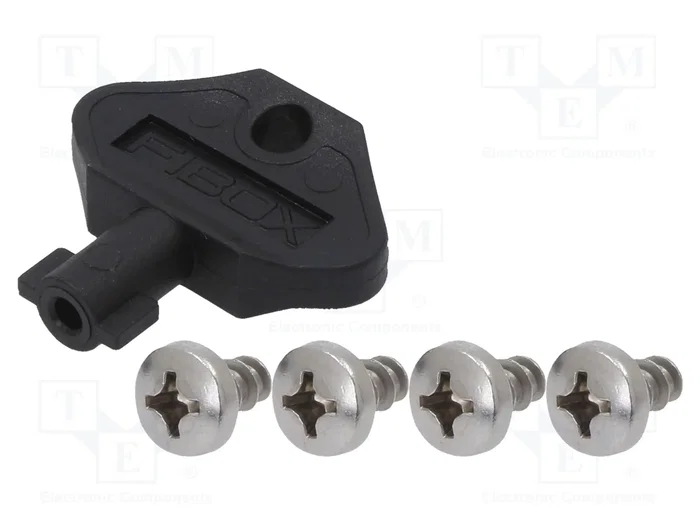 FIBOX ARCA Carcasa de pared de policarbonato gris