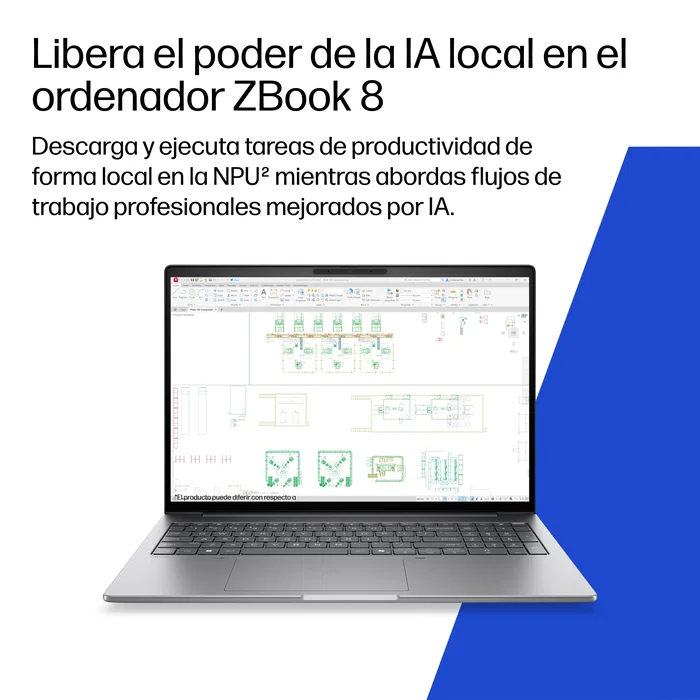 HP ZBook 8 G2i 16 pulgadas Intel Core Ultra 7 32 GB RAM 1 TB SSD HP ZBook 8 G2i 16 pulgadas Intel Core Ultra 7 32 GB RAM 1 TB SSD