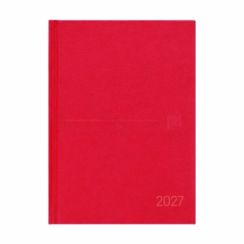 OXFORD Agenda Anual 2027 Modern Vivos A5 Tapa Acolchada Rojo OXFORD Agenda Anual 2027 Modern Vivos A5 Tapa Acolchada Rojo