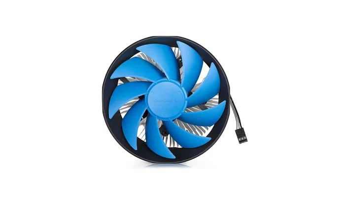 DeepCool Gamma Archer DP-MCAL-GA Ventilador CPU Cooler 120mm para Sockets AM4/AM5, LGA 1700, 1200, 1151, 1600 RPM, 26.1 dB, Negro/Azul