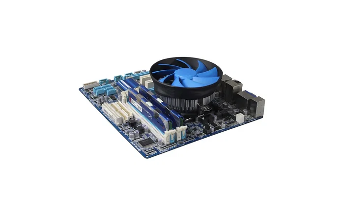 DeepCool Gamma Archer DP-MCAL-GA Ventilador CPU Cooler 120mm para Sockets AM4/AM5, LGA 1700, 1200, 1151, 1600 RPM, 26.1 dB, Negro/Azul