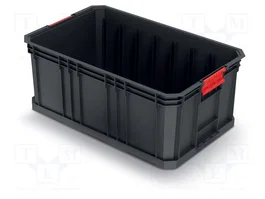 KISTENBERG Taza Decorativa Negra Modular Solution