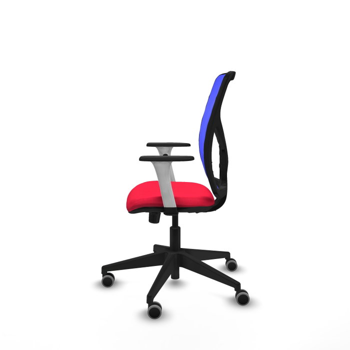 PIQUERAS Y CRESPO Silla de oficina Motilla con mecanismo Sincro, Rojo y Azul PIQUERAS Y CRESPO Silla de oficina Motilla con mecanismo Sincro, Rojo y Azul