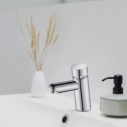 Edouard Rousseau EDO3047404061098 Mezclador de Lavabo Temporizado Cromo