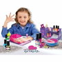 Lisciani Giochi Kit de esmalte de uñas Barbie - Cambia de color y brilla en la oscuridad