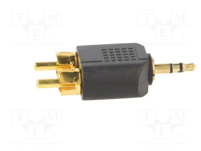 GEMBIRD Adaptador Jack 3,5mm 3pin a RCA x2