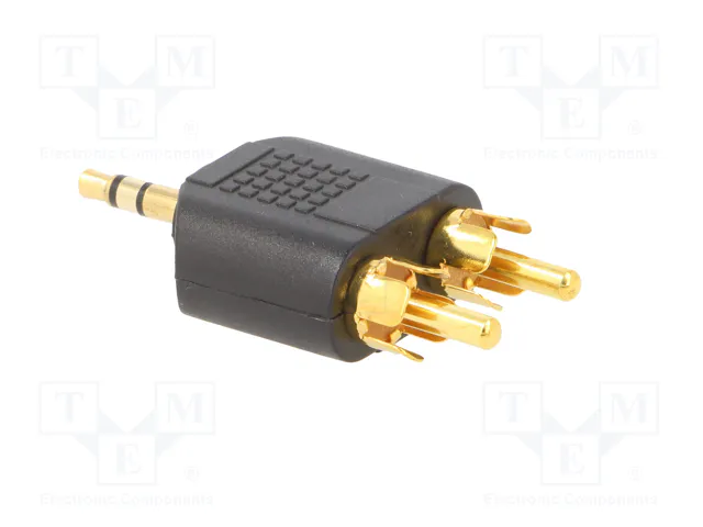 GEMBIRD Adaptador Jack 3,5mm 3pin a RCA x2
