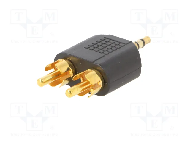 GEMBIRD Adaptador Jack 3,5mm 3pin a RCA x2