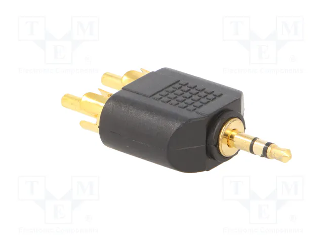 GEMBIRD Adaptador Jack 3,5mm 3pin a RCA x2