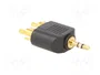 GEMBIRD Adaptador Jack 3,5mm 3pin a RCA x2