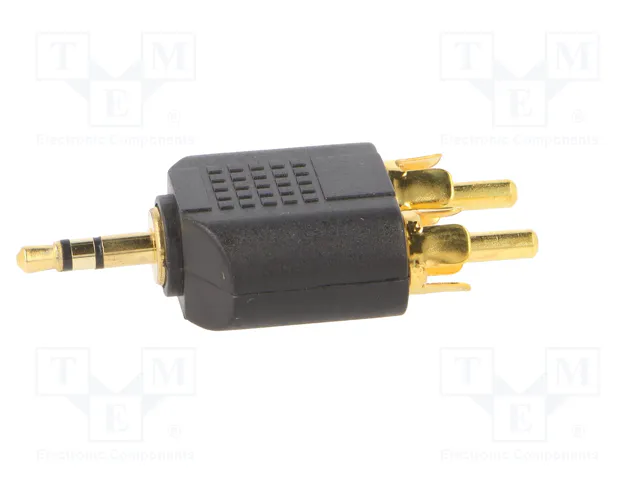 GEMBIRD Adaptador Jack 3,5mm 3pin a RCA x2