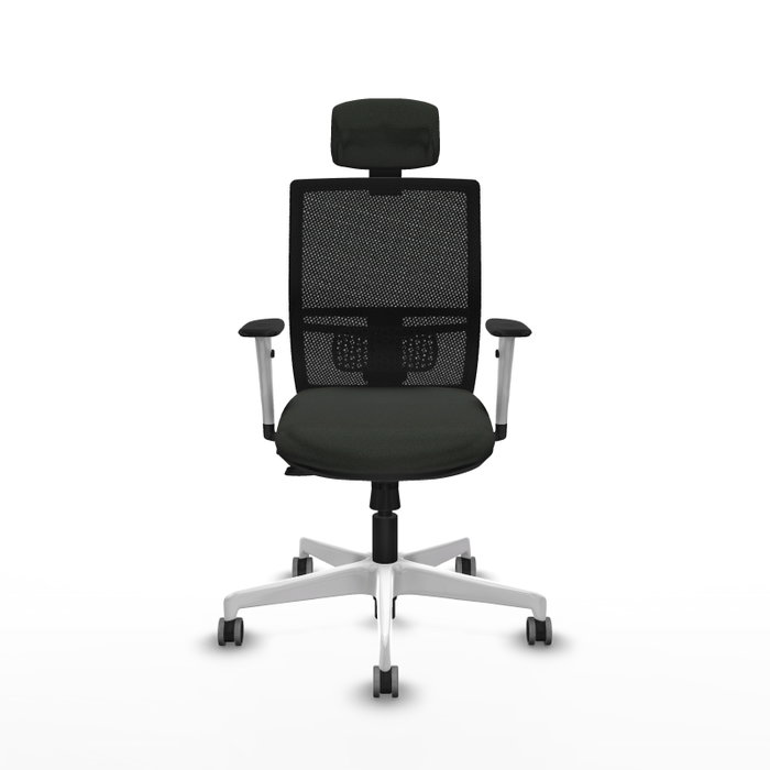 PIQUERAS Y CRESPO Silla de oficina Yunquera con mecanismo Sincro/Traslack Negro PIQUERAS Y CRESPO Silla de oficina Yunquera con mecanismo Sincro/Traslack Negro
