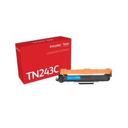 Xerox Everyday Compatible - Tóner Cian Brother TN-243C, Compatible con Brother DCP-L3510CDW, HL-L3210CW, MFC-L3710CW y Más, 1000 Páginas