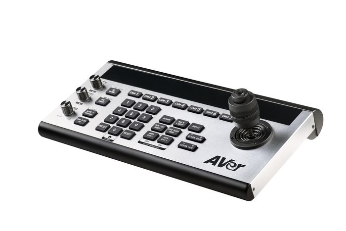 AVer CL01 Controlador PTZ de Cámara con Joystick, IP/RS-232/422/485, Compatible VISCA/Pelco-D/P para Sistema de 255 Cámaras