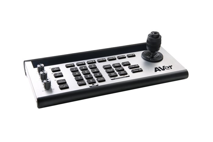 AVer CL01 Controlador PTZ de Cámara con Joystick, IP/RS-232/422/485, Compatible VISCA/Pelco-D/P para Sistema de 255 Cámaras