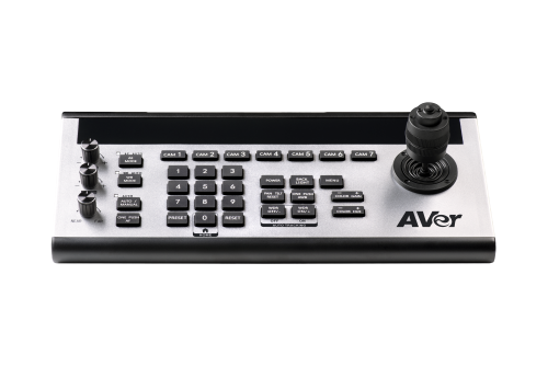 AVer Controlador PTZ CL01 (60S3300000AB) con Joystick, IP/RS-232/422/485, VISCA/PELCO-D/P para Cámaras