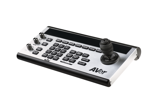 AVer Controlador PTZ CL01 (60S3300000AB) con Joystick, IP/RS-232/422/485, VISCA/PELCO-D/P para Cámaras