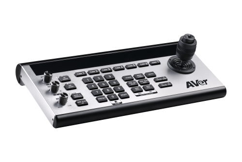 AVer Controlador PTZ CL01 (60S3300000AB) con Joystick, IP/RS-232/422/485, VISCA/PELCO-D/P para Cámaras
