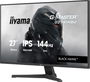 Iiyama G2741HSU-B1 Monitor Gaming 27 Pulgadas Full HD 1920x1080, Panel IPS 144Hz, 1ms MPRT, AMD FreeSync, Altavoces 2x4W, USB Hub, DisplayPort, HDMI, Negro