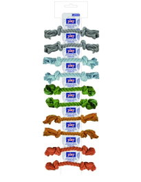 Nayeco Ristra Cuerda Dental para Perros 30 cm (Set de 10 Unidades)