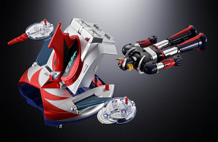 Tamashii Nations UFO Robo Grendizer Deluxe Grendizer & UFO Spazer Chogokin