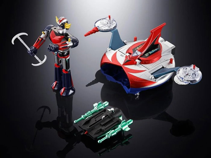 Tamashii Nations UFO Robo Grendizer Deluxe Grendizer & UFO Spazer Chogokin