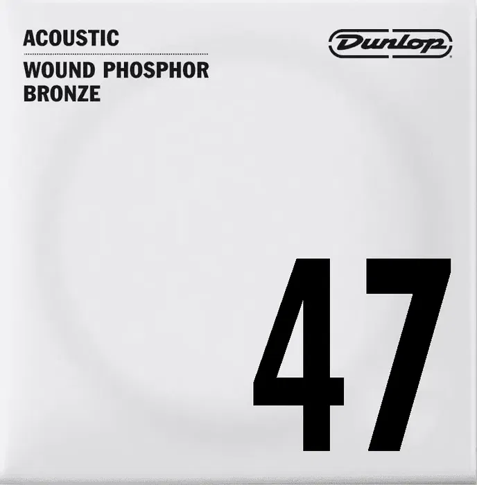Dunlop Cuerda Acústica Phosphor Bronze .047 Set de 12 (Set de 12)