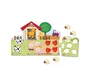 GOULA Puzzle 1-5 de Granja con Piezas de Madera y Cartón