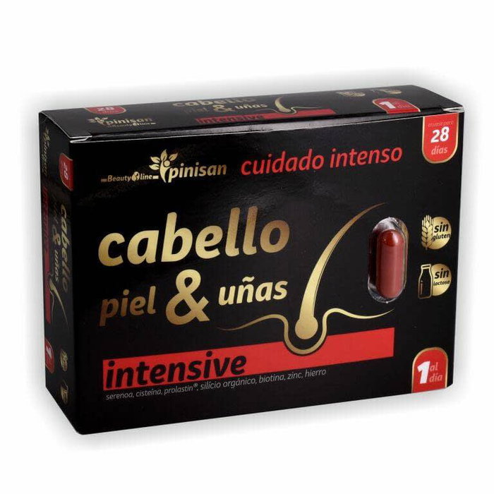 PINISAN Cabello, Piel y Uñas Intensive 28 Cápsulas PINISAN Cabello, Piel y Uñas Intensive 28 Cápsulas