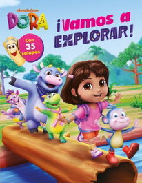 PLANETA JUNIOR, Dora. Vamos a explorar. Libro con solapas