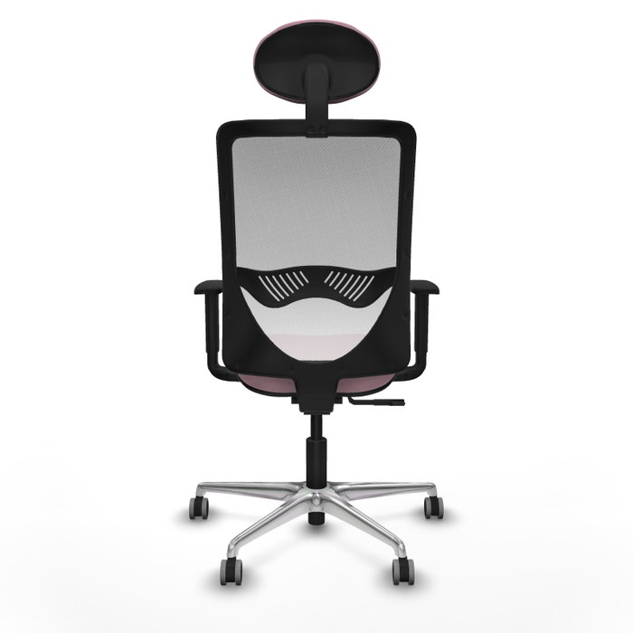 PIQUERAS Y CRESPO Silla de oficina Zulema Rosa y Blanco PIQUERAS Y CRESPO Silla de oficina Zulema Rosa y Blanco