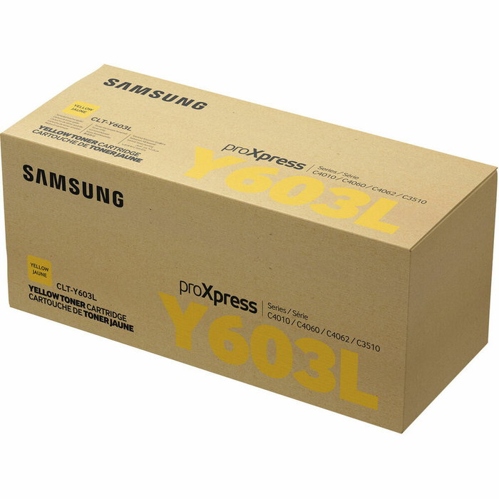 HP Samsung Cartucho de Tóner Amarillo CLT-Y603L de Alto Rendimiento