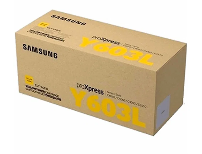 HP Samsung Cartucho de Tóner Amarillo CLT-Y603L de Alto Rendimiento