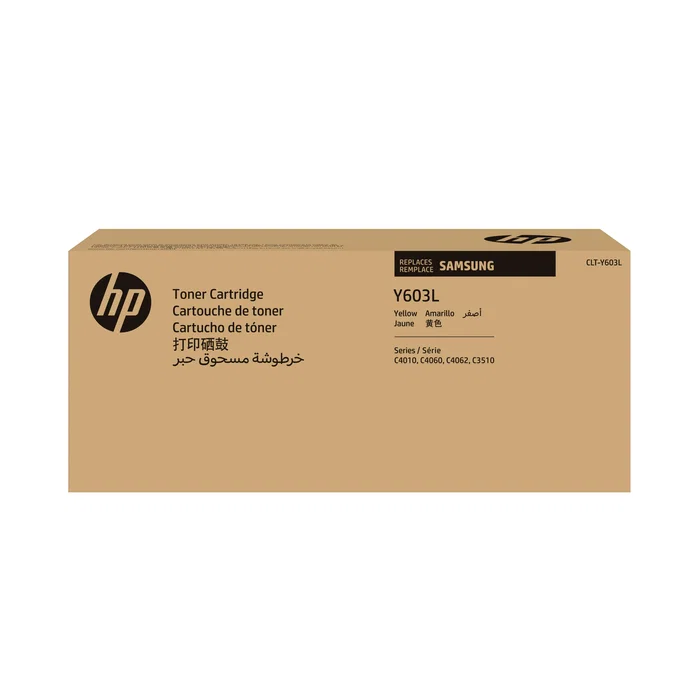 HP Samsung Cartucho de Tóner Amarillo CLT-Y603L de Alto Rendimiento