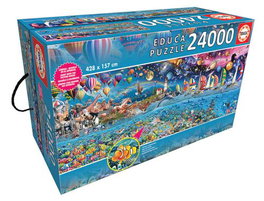 EDUCA BORRAS Vida, el mayor puzzle 24000 piezas