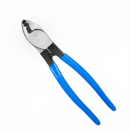 Workpro Cortacables 235 mm para Cobre y Aluminio, Acero de Alta Calidad con Mango Plástico Azul, Corte Suave y Potente