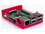 RASPBERRY PI Carcasa Oficial V2 Blanco y Rojo para Raspberry Pi 3 B / 3 B+
