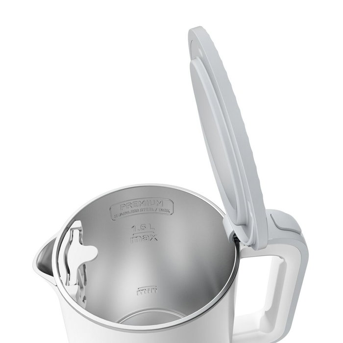 Tefal Sense KO6931 Tetera Eléctrica 1,5 L Blanco/Acero Inoxidable