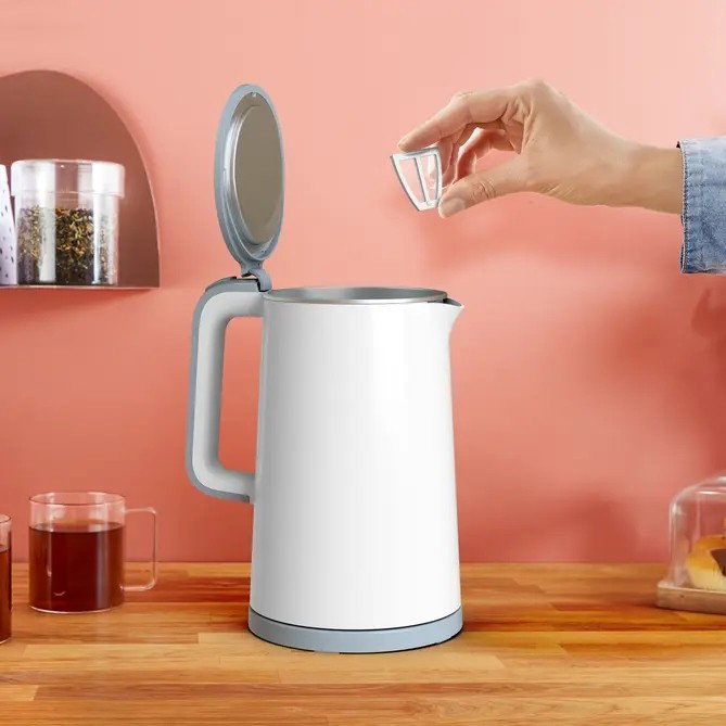 Tefal Sense KO6931 Wasserkocher 1,5 Litros 1800W Blanco con Ajustes de Termostato y Función Mantener Caliente Tefal Sense KO6931 Wasserkocher 1,5 Litros 1800W Blanco con Ajustes de Termostato y Función Mantener Caliente