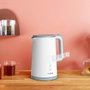 Tefal Sense KO6931 Wasserkocher 1,5 Litros 1800W Blanco con Ajustes de Termostato y Función Mantener Caliente