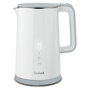 Tefal Sense KO6931 Hervidor Eléctrico 1,5 L Blanco/Acero Inoxidable