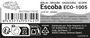 Inde Escoba Eco-1005 Supernet - Dimensiones: 31.1 cm (Largo) x 10.9 cm (Alto) x 8.8 cm (Ancho), Peso: 6.51 kg (24 Unidades)
