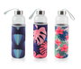 Bewinner Botella de Agua de Vidrio con Funda 600 ml (7.2x7.2x24.5 cm) (24 Unidades)