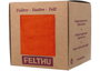 Felthu Fieltro de lana naranja fuerte 100gr Aprox