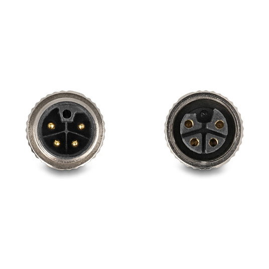DeLOCK 80523 Cable para sensor/actuador M12 1 m negro