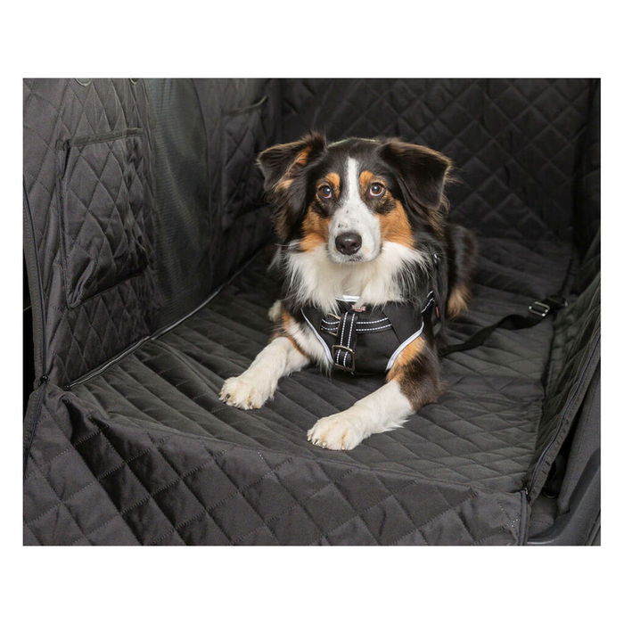 Funda Protectora de Coche para Mascotas Trixie Negro 164 x 161 cm Funda Protectora de Coche para Mascotas Trixie Negro 164 x 161 cm