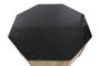 DKD Home Decor Mesa Centro Moderno Mango y Marmol 80 x 80 x 45 cm